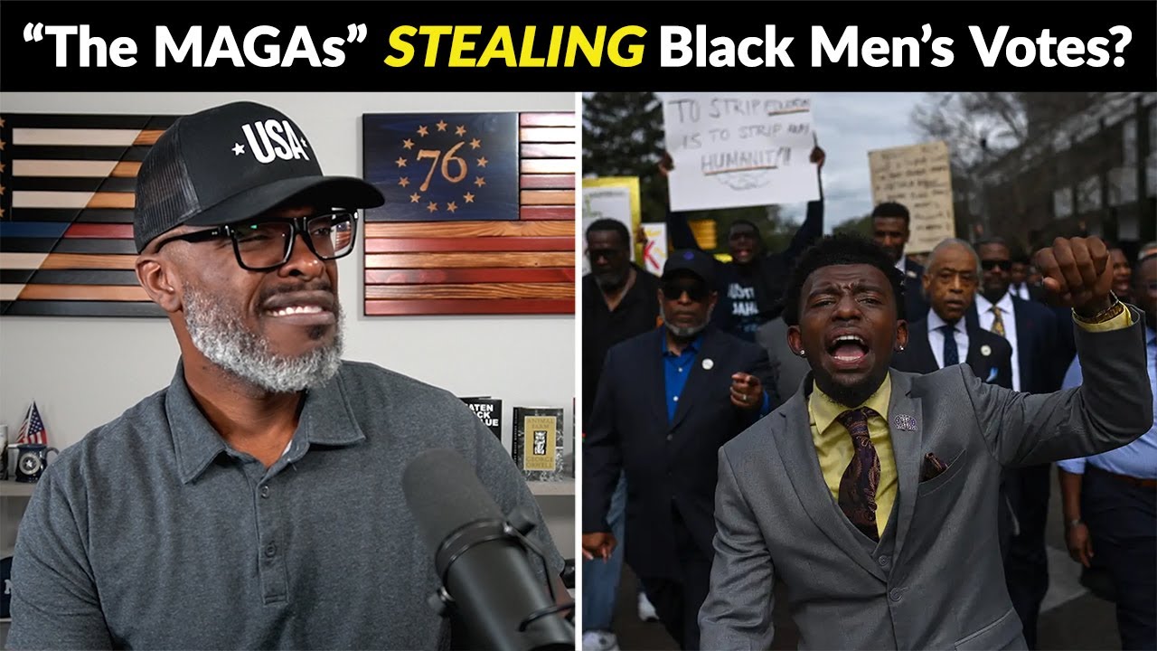 Liberals Are Afraid Of "The MAGAs" Stealing The Black Male Vote!