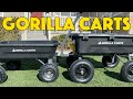 Comparing Gorilla Carts - Which Size Dump Cart Is Better??