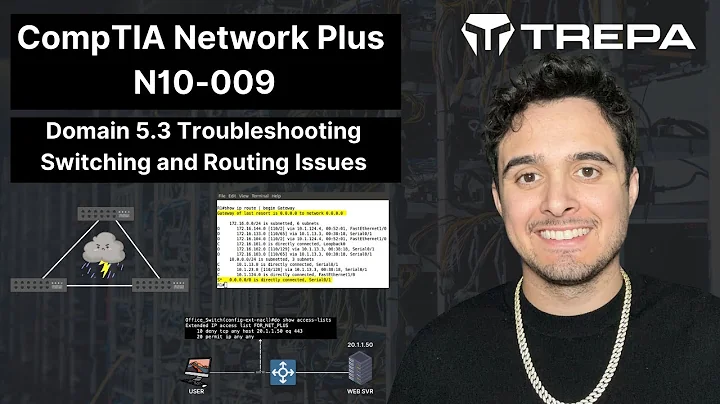 Domain 5.3 Troubleshooting Switching and Routing Issues | Network Plus N10-009 Full Free Course