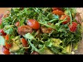 牛油果沙律: 簡單到你唔信, OL致愛 Avocado Arugula salad [中文字幕 / ENG SUB]