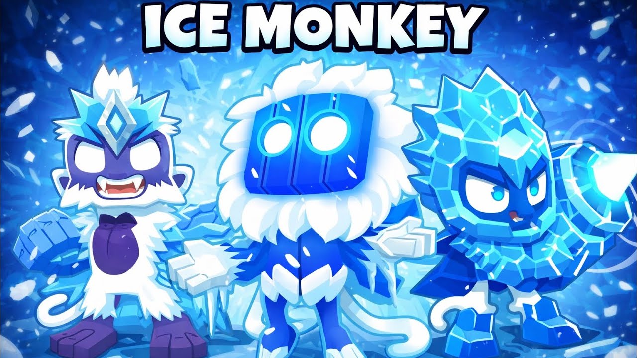 How Far Can Tier 5 Ice Monkeys Go? | BTD - YouTube