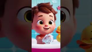 Bath Song 🛁 | Kids Songs &amp; Nursery Rhymes | Baby Bath Time Fun Song #nurseryrhymes #kidssongs #kids
