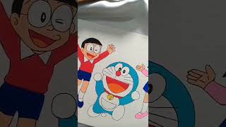 Best Ever Doraemon Drawing || Tanu's Aesthetic Hub || A Part Of Art || #shorts