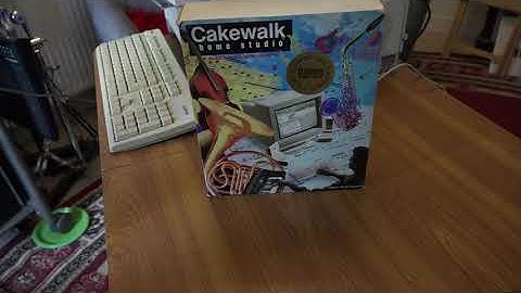 Cakewalk Home Studio Version 3 My first and favourite sequencer from 1996 for Windows 3.1