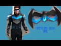 Nightwing painting and suit up