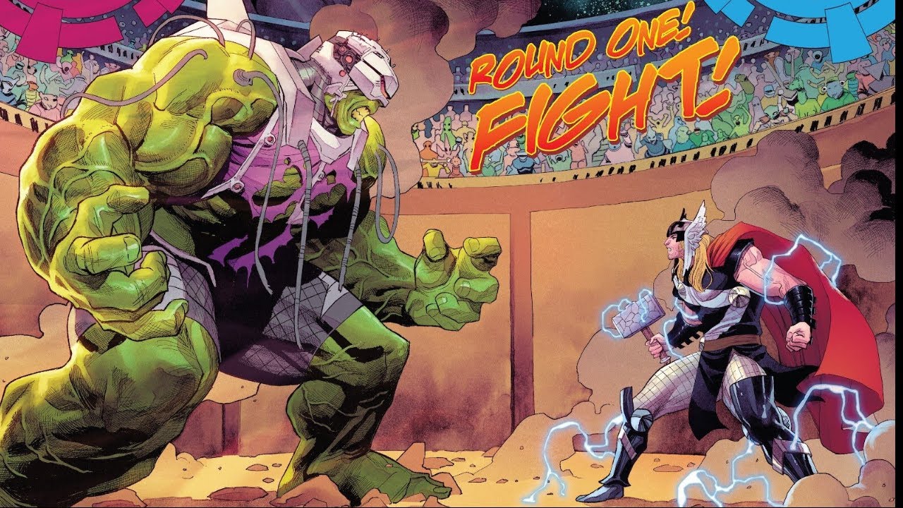 Thor vs Hulk Fight For The Last Time