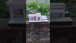 DIY Miniature Modern House Model | Mini Craft World