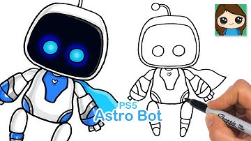 How to Draw Astro Bot | PS5 Game