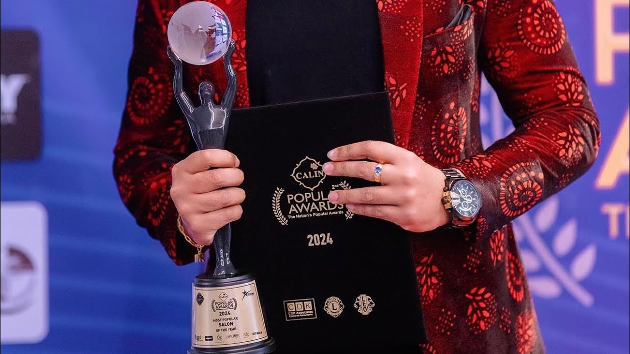 Winning the Most Popular Salon of 2024 award is beyond happiness! 🏆🎉 Salon PR