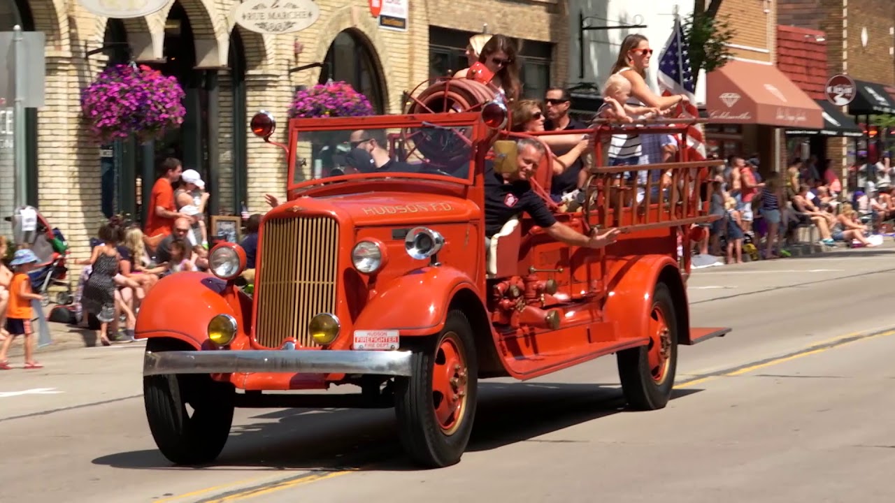 2018 Hudson Booster Days Parade YouTube