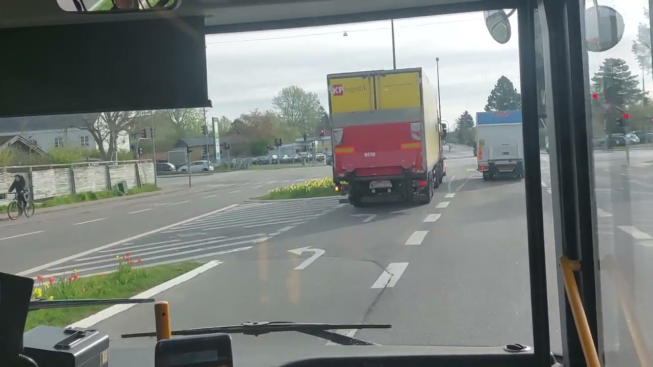 1A hele turen fra Avedøre til Hellerup med bus 7309 en YUTONG E12 1A er omlagt i den her video
