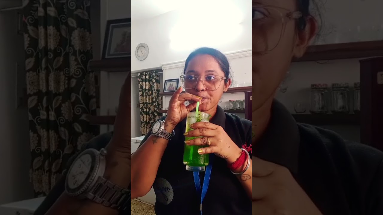 Green mango mojito 💚