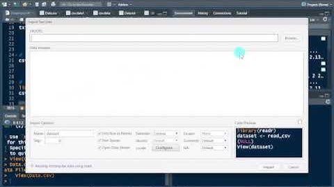 How to Read/Import Data Files In R || Reading/Importing CSV (.csv) file in R || Part B