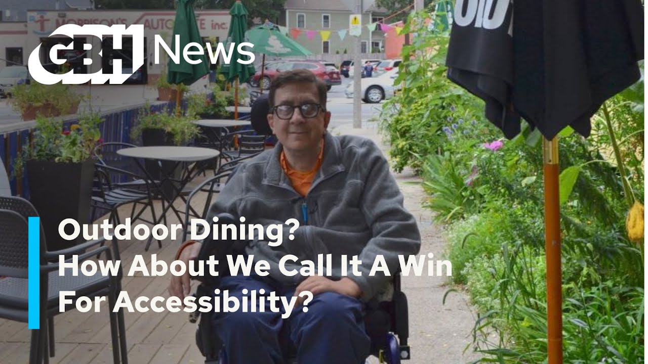Sidewalk Dining? Let's Call It Accessible Dining