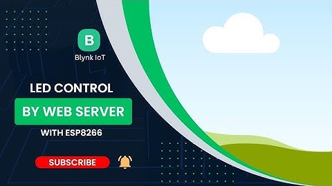 Simple Web Server with ESP8266 for LED Control | Web-Based LED Control Using ESP8266 | IoT Project