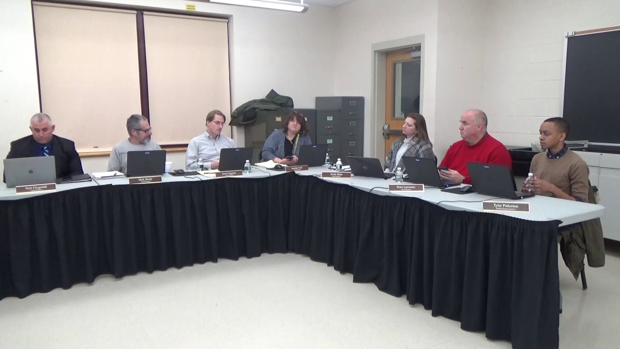 Canajoharie Board of Education Meeting January 9, 2020 YouTube