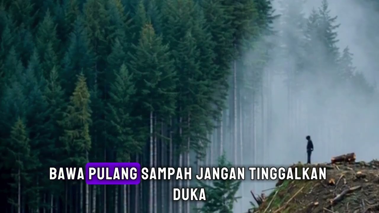 Ahmed - lestarikan alam ini ( official video music)