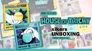 💿UNBOXING💿 xikers 2nd Album 'HOUSE OF TRICKY : HOW TO PLAY' [HIKER, TRICKY Ver.] Unboxing 싸이커스 앨범 개봉 Resimi