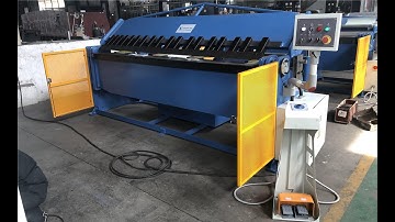 How to use Hydraulic Folding Machine,HYDRAULIC BOX & PAN BRAKE,hydraulic sheet metal folder