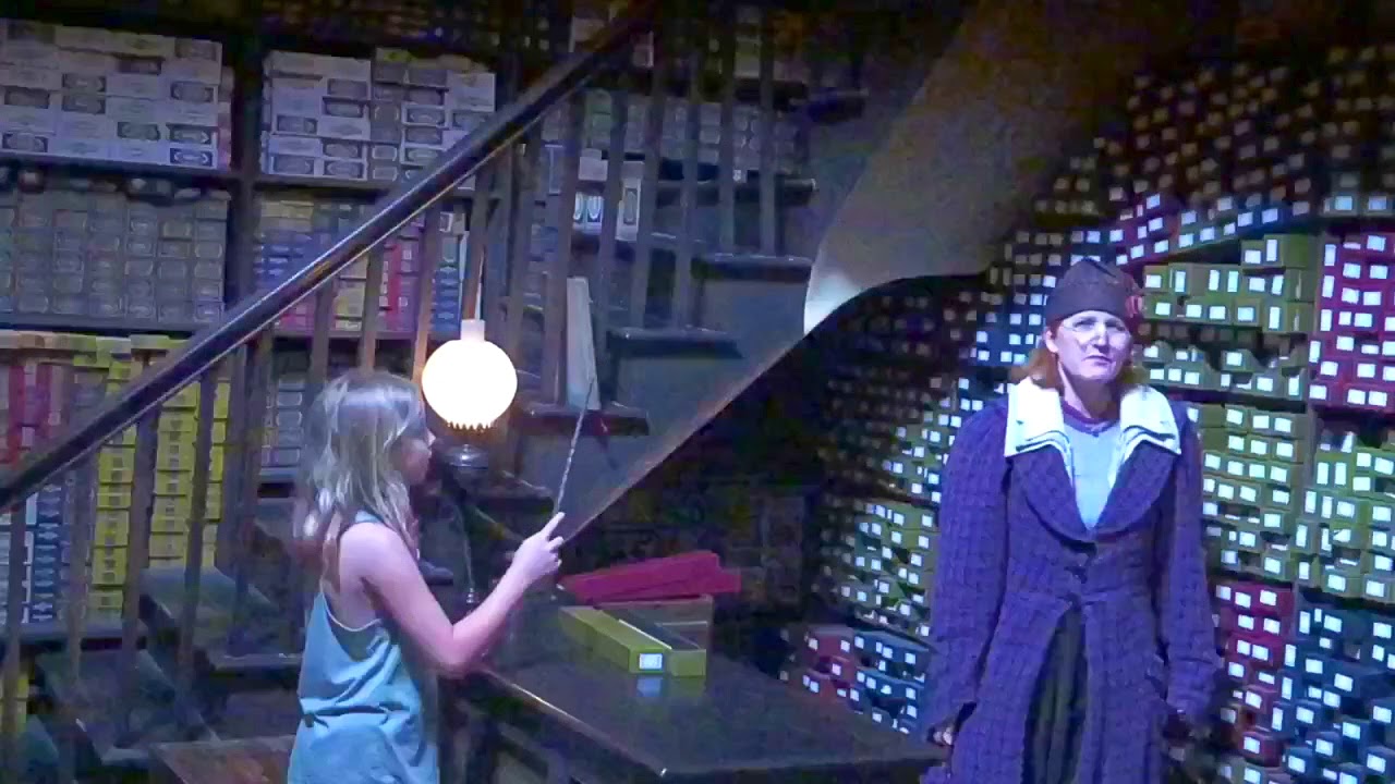 The Wand Chooses the Wizard at Ollivanders