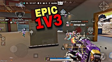 Epic 1vs3 clutch in Ranked | Apex Legends Mobile
