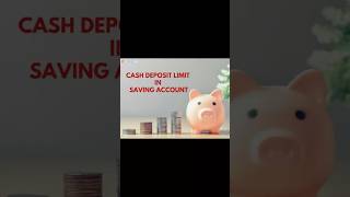 Limit of Cash Deposit in Saving Bank Account | Income Tax Cash Deposit Limit #cashflow #incometax