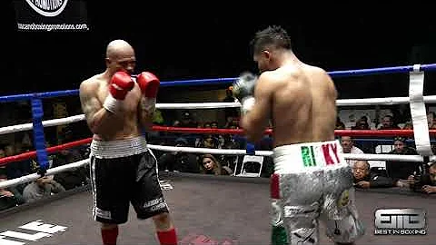 Best in Boxing Ricky Perez vs Ramon Barajas Highli...