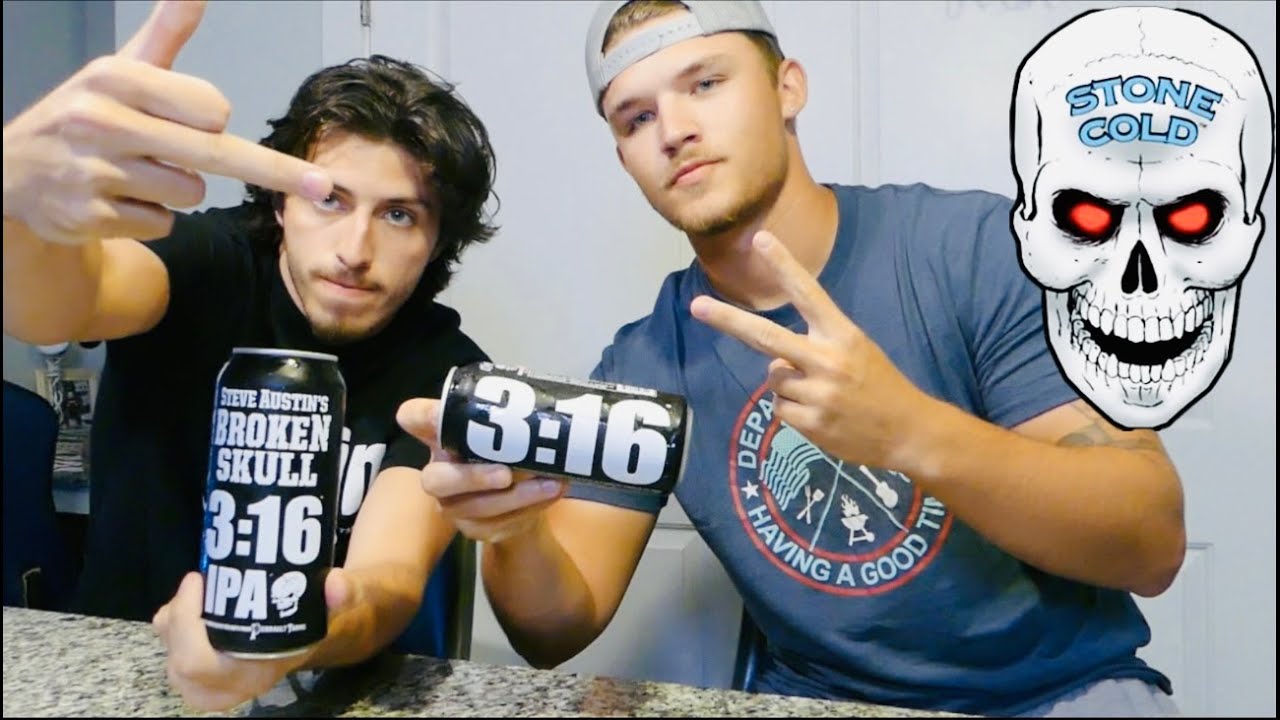 TRYING STONE COLD STEVE AUSTINS BEER!!! YouTube