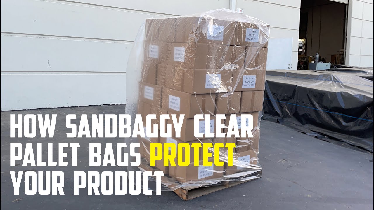 How Sandbaggy Clear Pallet Covers Protects Your Product