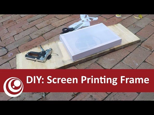 DIY screen printing frames