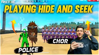 Playing Hide & Seek Finding Criminals In Factory Funny Moment - Garena Free Fire screenshot 3