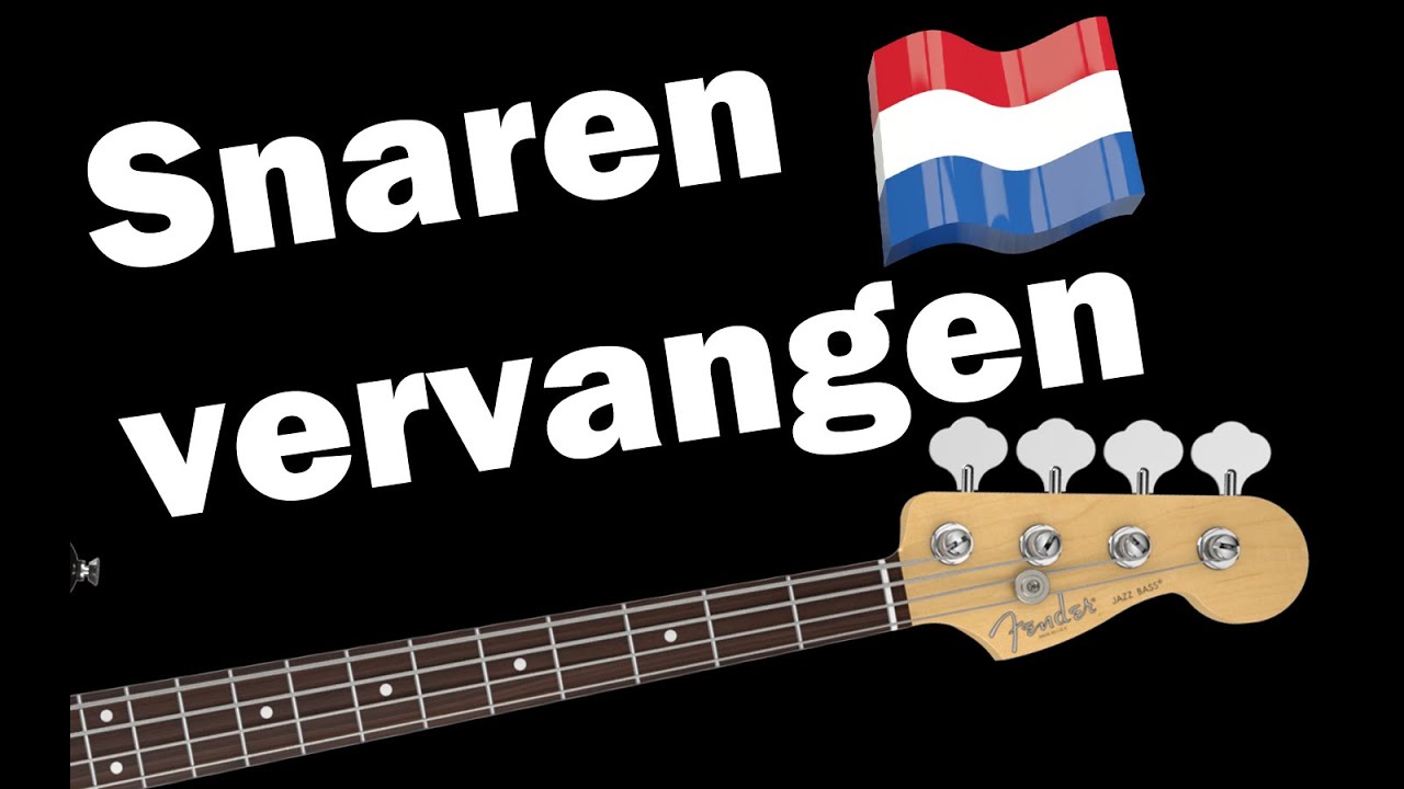 Assortiment Meting monster Snaren vervangen en basgitaar poetsen (Onderhoud en afstelling van je  basgitaar) - YouTube