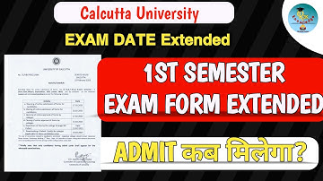 CU 1ST SEMESTER EXAM FORM DATE EXTENDED ONCE AGAIN | | cu 1st semester exam date 2023 |