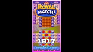 Royal Match Level 1817 - No Boosters Gameplay