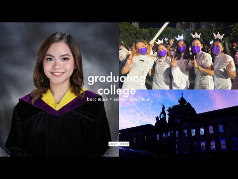 Graduating College: UST Bacc Mass & College Grad 2022 ??‍?? | Kristen Manaligod