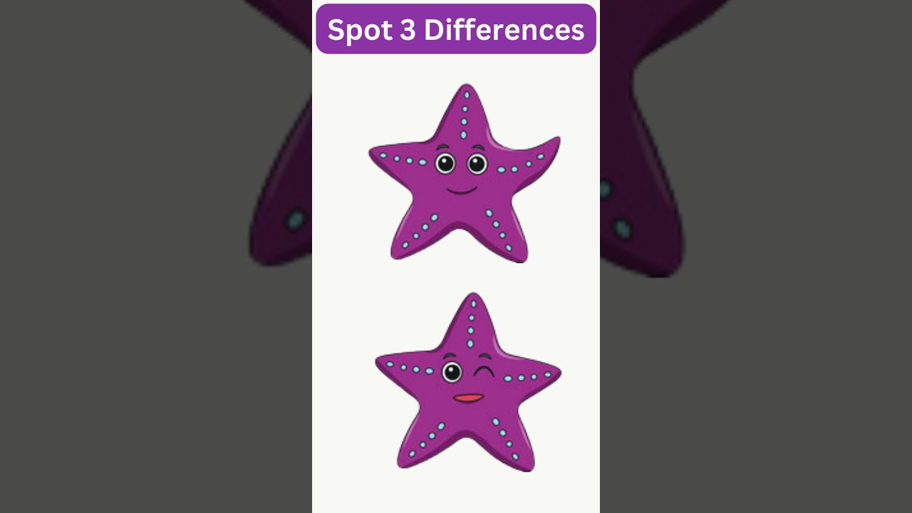 Can You Really Find All 3 Differences in 5 Minutes