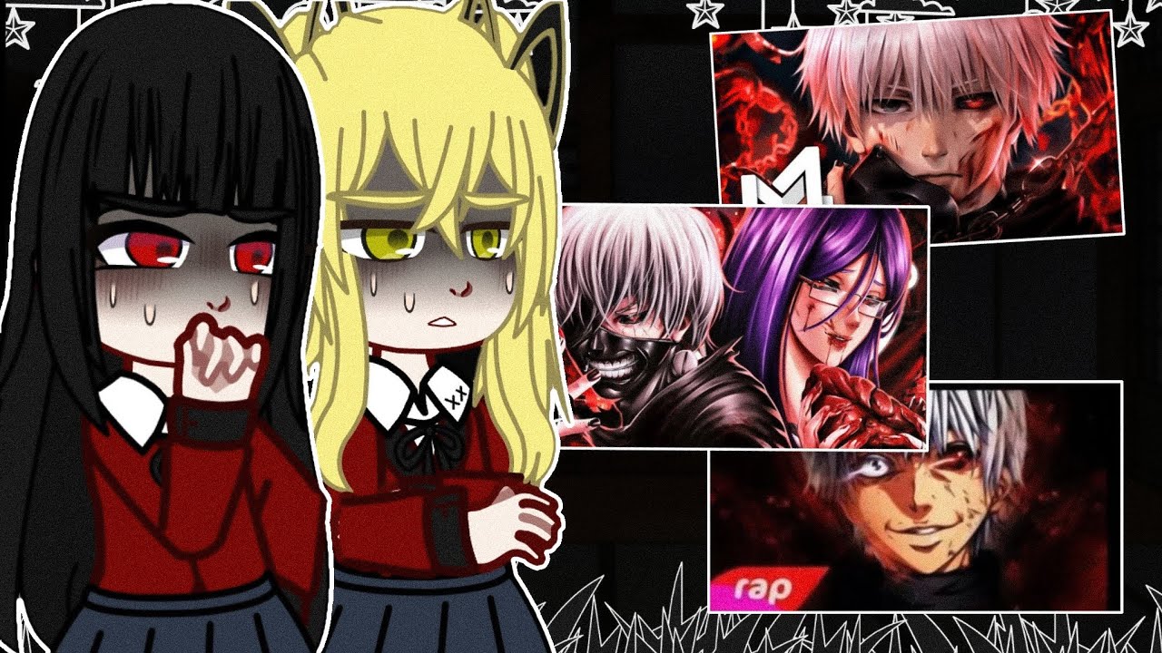 Kakegurui Reage ♪ Kaneki Raps (4 em 1) | Tokyo Ghoul | As