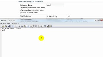 Setting up a MySQL account on Dreamhost