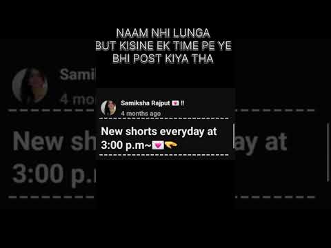 💌@Samiksha_Rajput1011