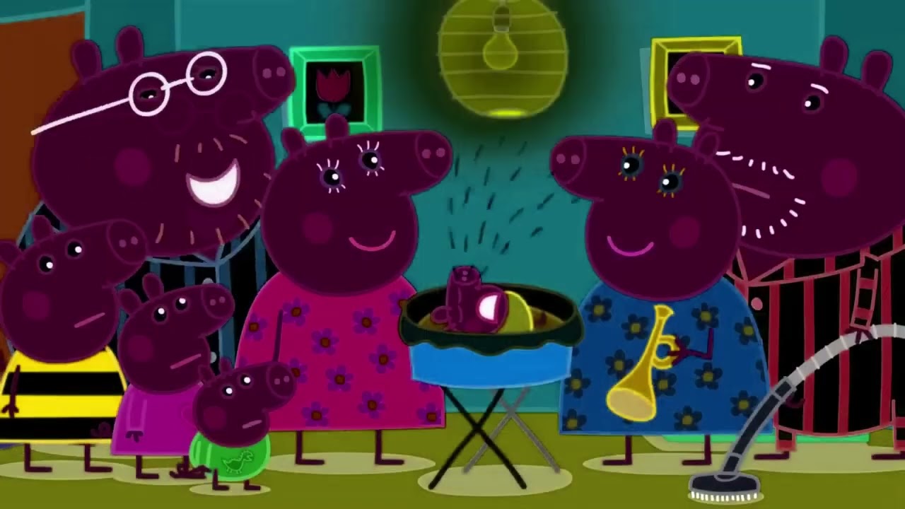 Peppa ! Don't Forget The Alarm, Peppa ! Effects Sponsored By Klasky Csupo 2001 Effects | Invert