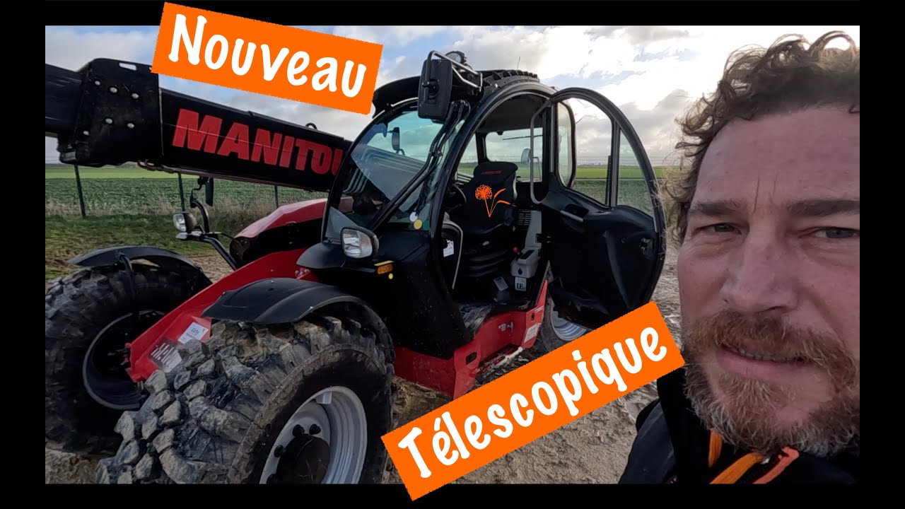 Nouveau télescopique : un manitou MLT 741-140 V+