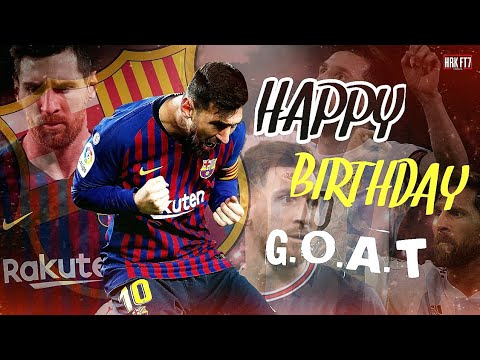 Lionel Messi Birthday Status  Messi  Birthday Whatsapp Status Video  HD  2022 