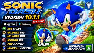 🔥 Sonic Dash MOD APK v10.1.1 New! 2026 (Unlimited Money & All Characters Unlocked) screenshot 5