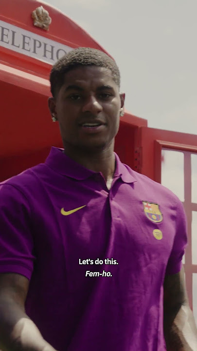 📞 'Yeah… It’s official.'Rashford follows in Lineker’s footsteps. #fcbarcelona #football #Rashford