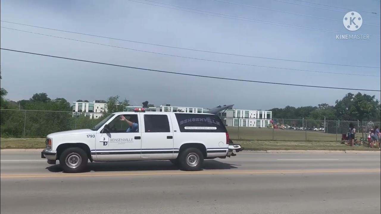 4th of July Parade Bensenville IL. FD, Police, Emergency Response Teams