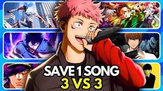 ANIME SONGS BATTLE | 3 VS 3 ✅❌ Which Group Do You Prefer?