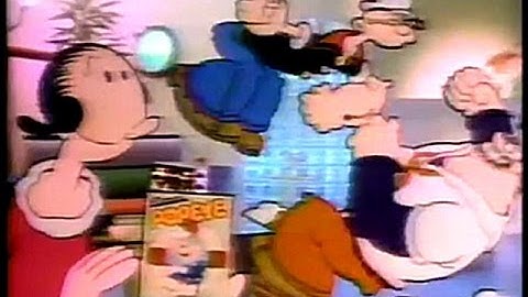 Popeye Colicovision game Commercial (1983)