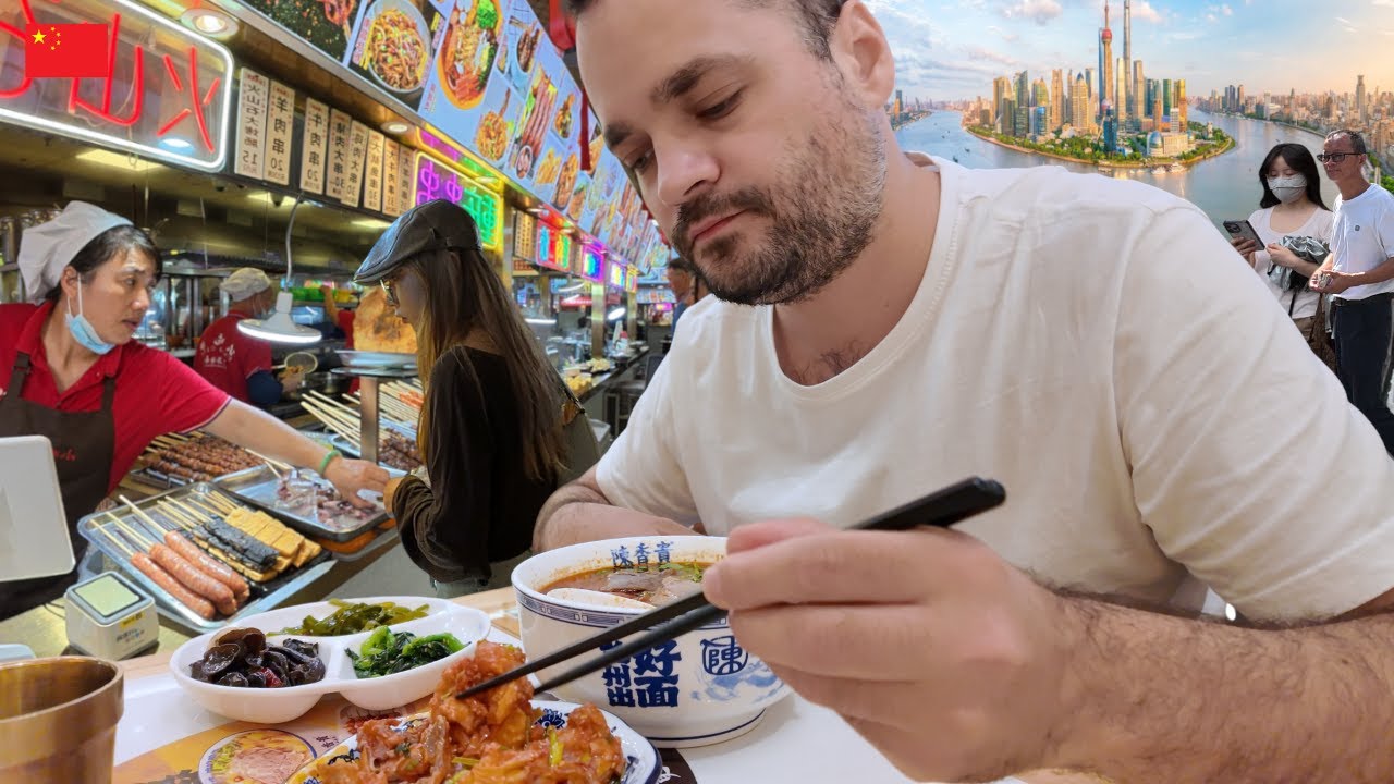 SHANGHAI: CAT DE IEFTINA E CHINA? MANCARE LA CANTINA: 12 LEI, CAZARI LA 15€ si TRENURI RAPIDE