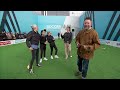 Jill Scott INCHES Away From Top Bin | Kicking It With The Kmitas | Soccer AM