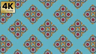Royalty Free Mandala Seamless Loop Background Copyright Free Flower Theme